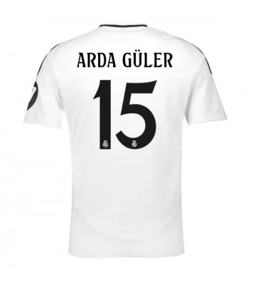 Real Madrid Arda Guler #15 Replika Hjemmebanetrøje 2024-25 Kortærmet